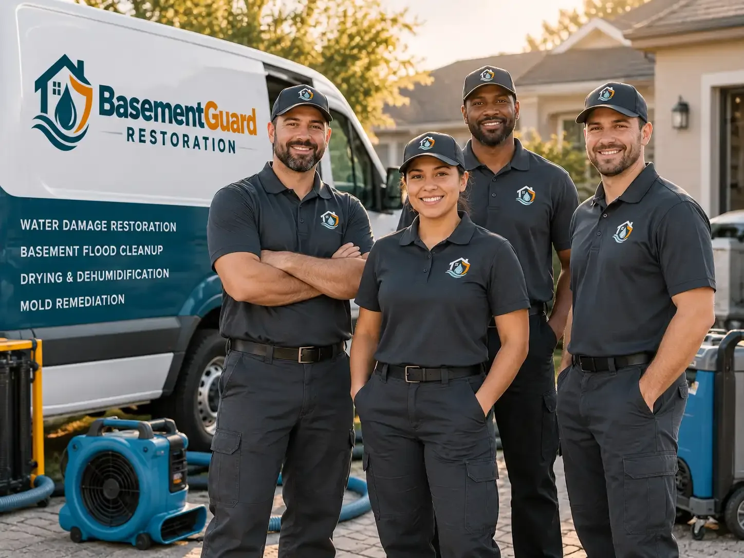 Basement Water Damage Restoration company in Coupland, TX
